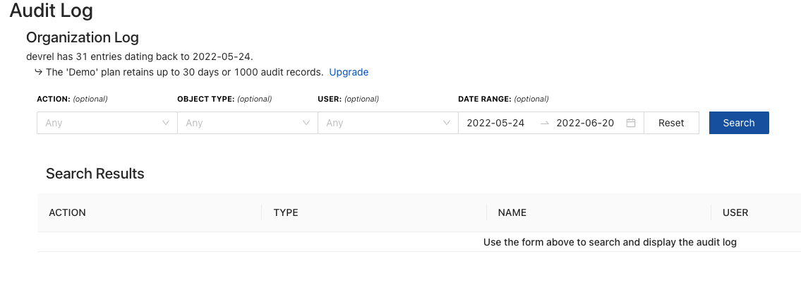 CloudTruth DevOps Config Hub Audit Trail 3