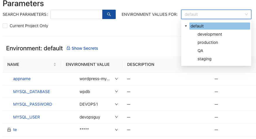 CloudTruth SDLC Deployments Current State 1