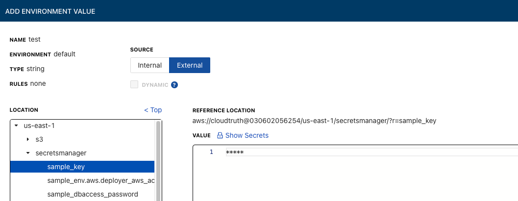 CloudTruth and AWS Secrets Manager 9