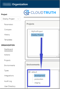 CloudTruth Multiple Environments Figure1