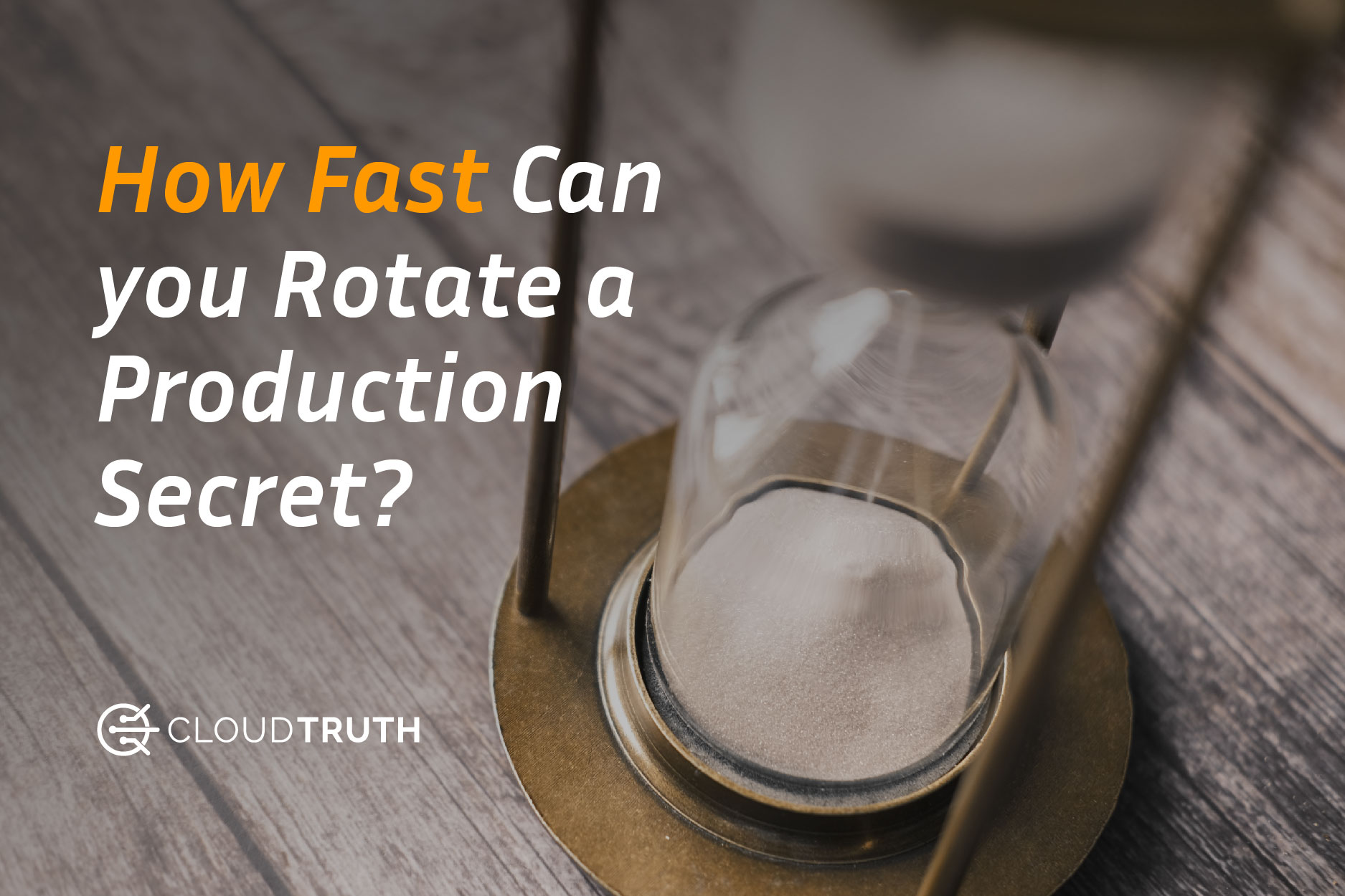 Rotate Secrets Quickly with Centralized Config